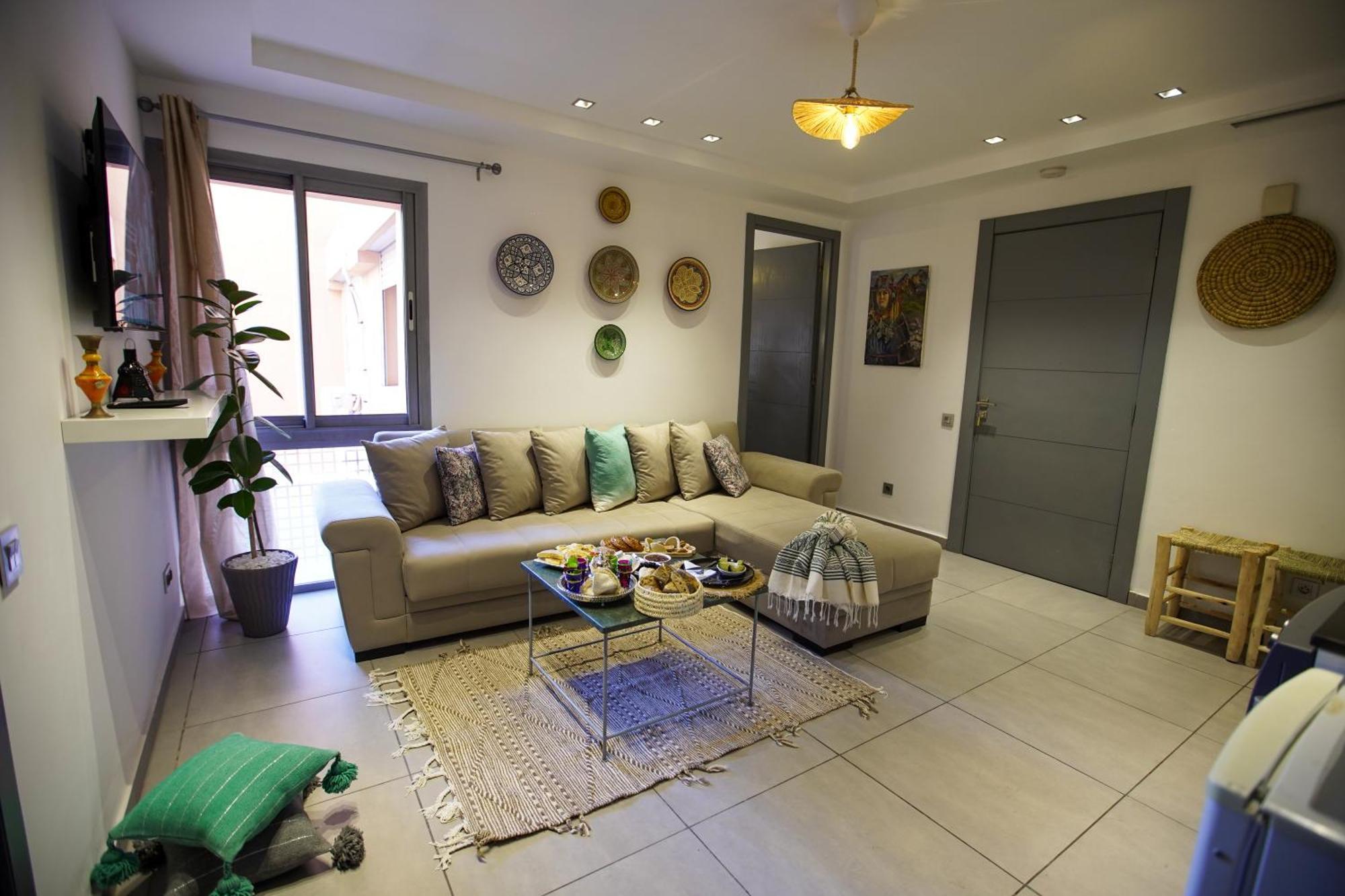 Lovely 2-Bedroom With Ac-Netflix-Nespreso Marrakesh Exteriör bild